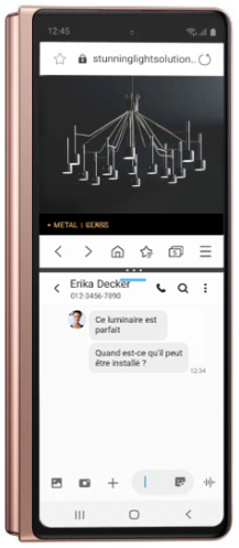 Samsung Galaxy Z Fold 2 L quilibre Parfait Entre Smartphone Et 