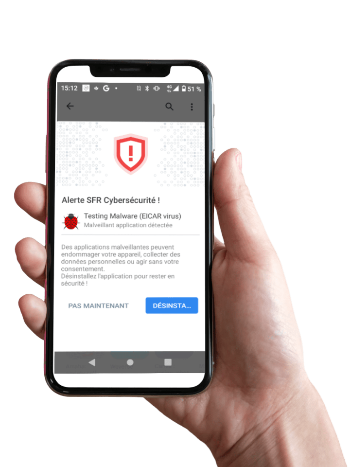 Protection contre applications malveillantes